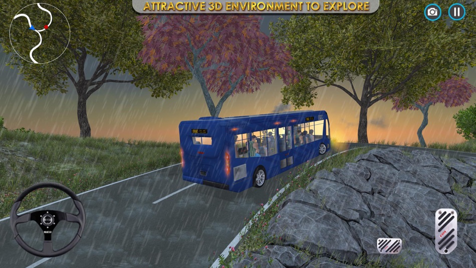 #1. Coach Bus Simulator: Bus Games (iOS) 来自: BLEEDING EDGE STUDIO LTD
