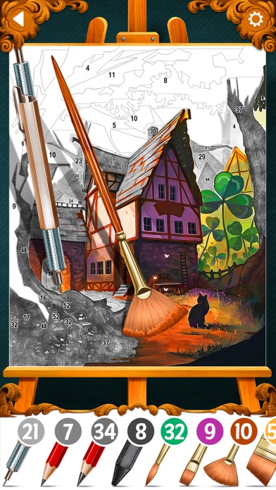 Draw & Paint by number Screenshot