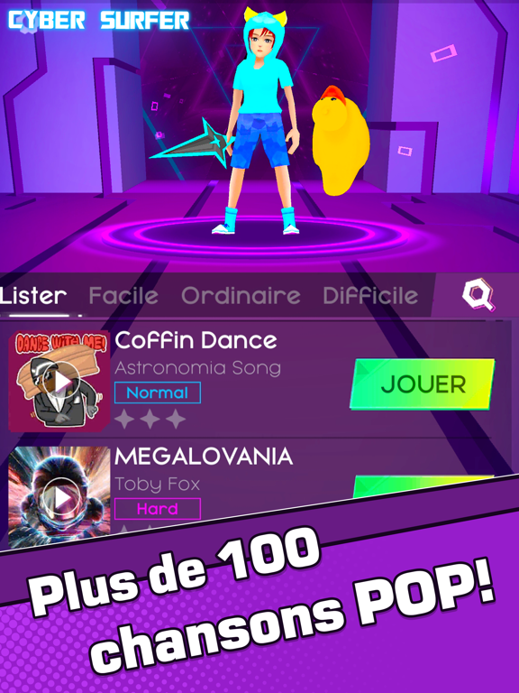 Screenshot #4 pour Cyber Surfer: EDM & Skateboard