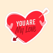 Valentine's Day - Cute Sticker