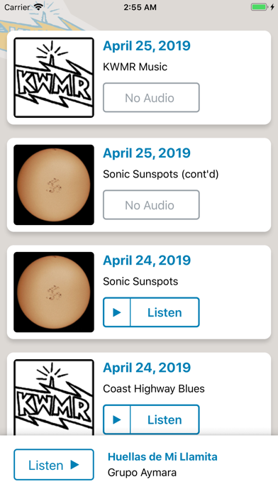 Screenshot #1 pour KWMR Radio