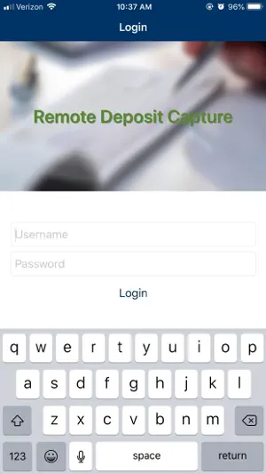 Amegy Bank BusinessRDC screenshot 1
