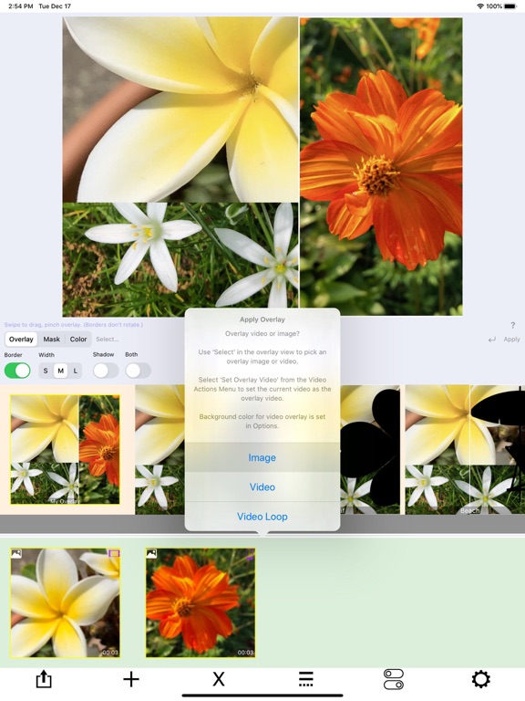 AddMovie iPad screenshot 9 - Photo & Video app