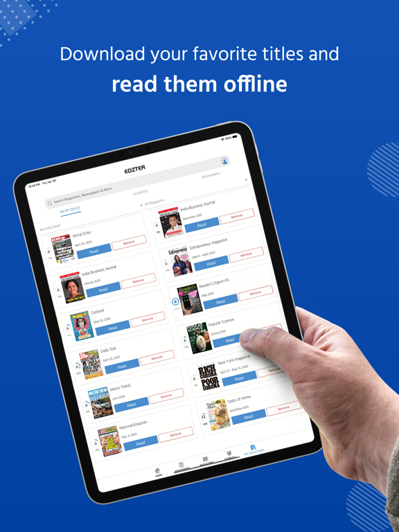 Edzter iPad screenshot 5 - Education app
