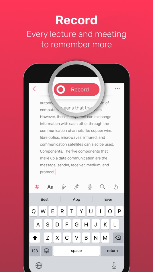 #1. Noted: Record & AI Transcribe (iOS) 由: Digital Workroom Ltd