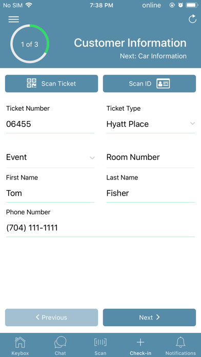 Screenshot 1 of VVS Mobile App