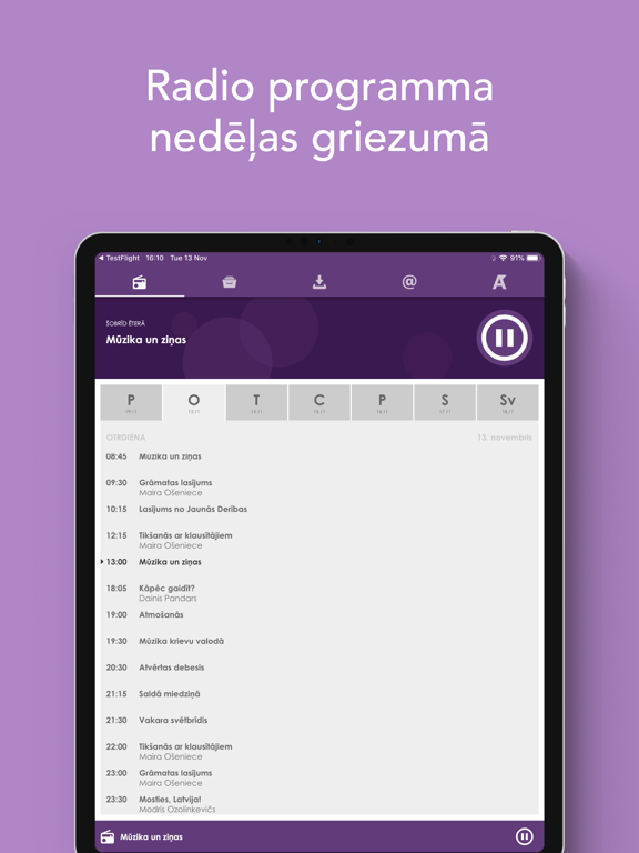 Screenshot #4 pour Latvijas Kristīgais radio LKR