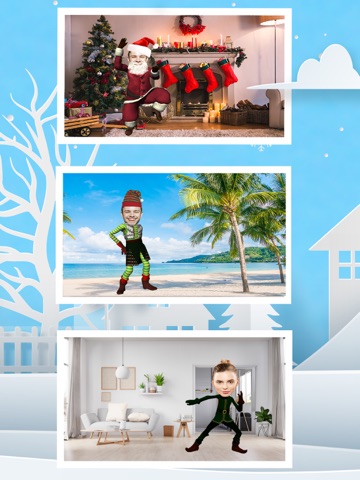 Santa Yourself - Face with elf iPad screenshot