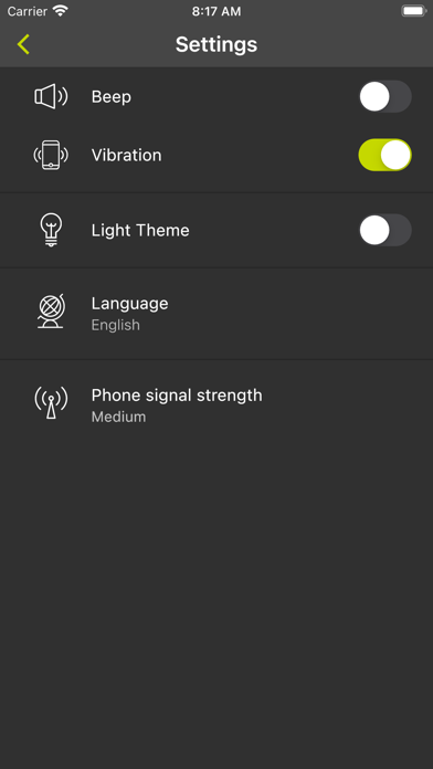 IPROTECT Access Screenshot