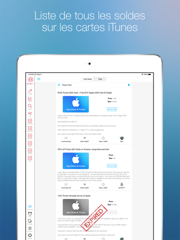 Screenshot #6 pour CheapCharts: Médias en solde