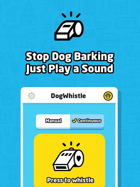 Dog Whistle & Clicker App