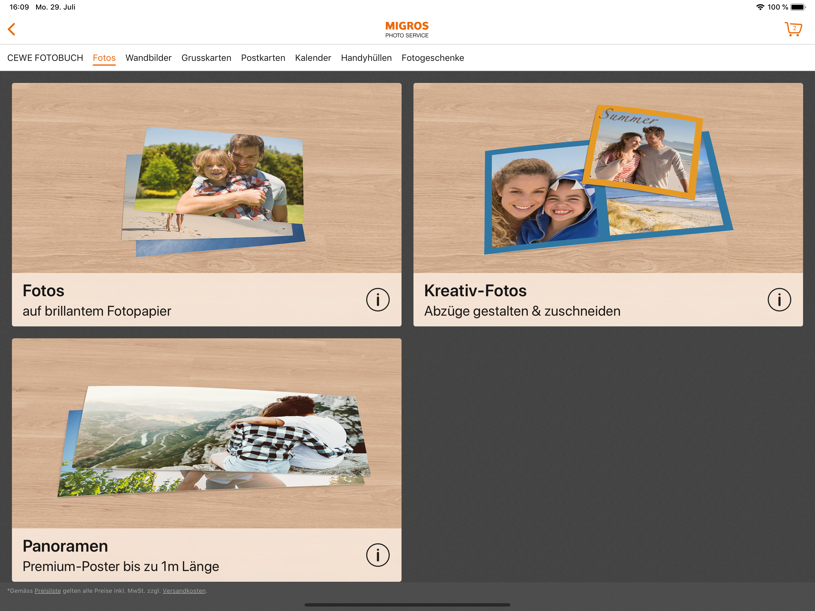 Migros Photo Service