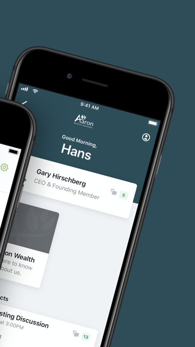 Screenshot #2 pour Aaron Wealth Connect