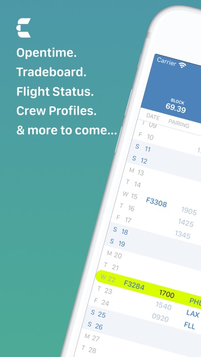 Crewline app screenshot