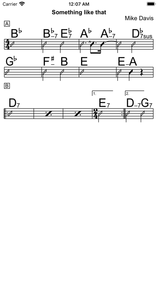 #5. Chord chart editor (iOS) 由: Maiko Narita