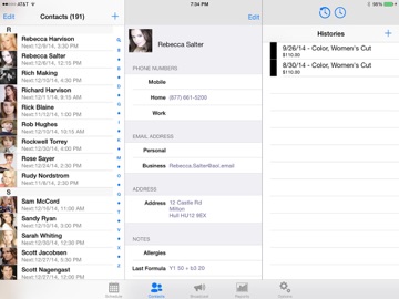 Salon Booking Appointments ipad screenshot 4