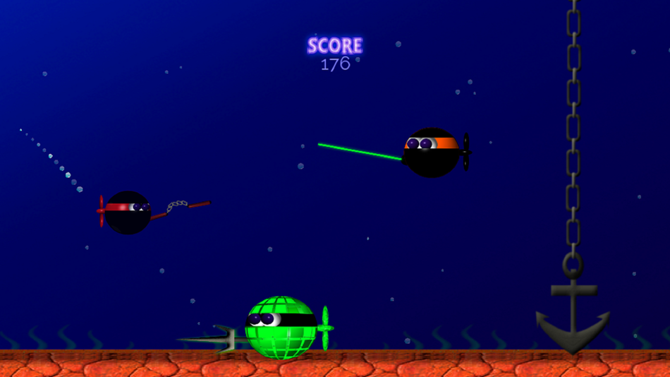 #1. Sub Ninja (iOS) 由: Anthony Hindle