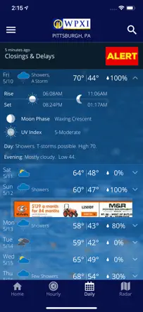 WPXI Severe Weather Team 11: Screenshot 1 von 5