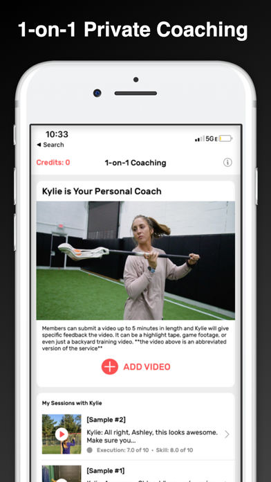 KO17 Lacrosse iPhone screenshot 4 - Sports app