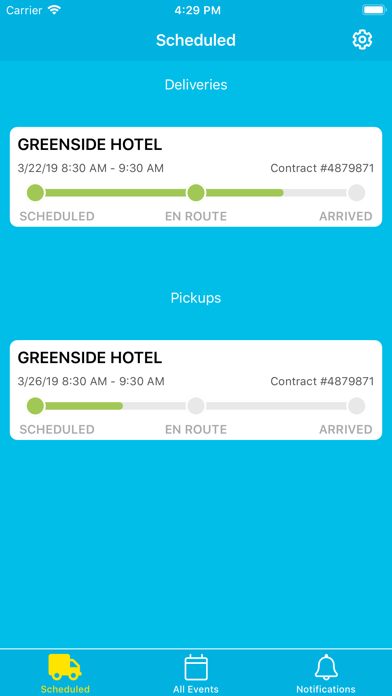 Screenshot #1 pour Bright Event Rentals