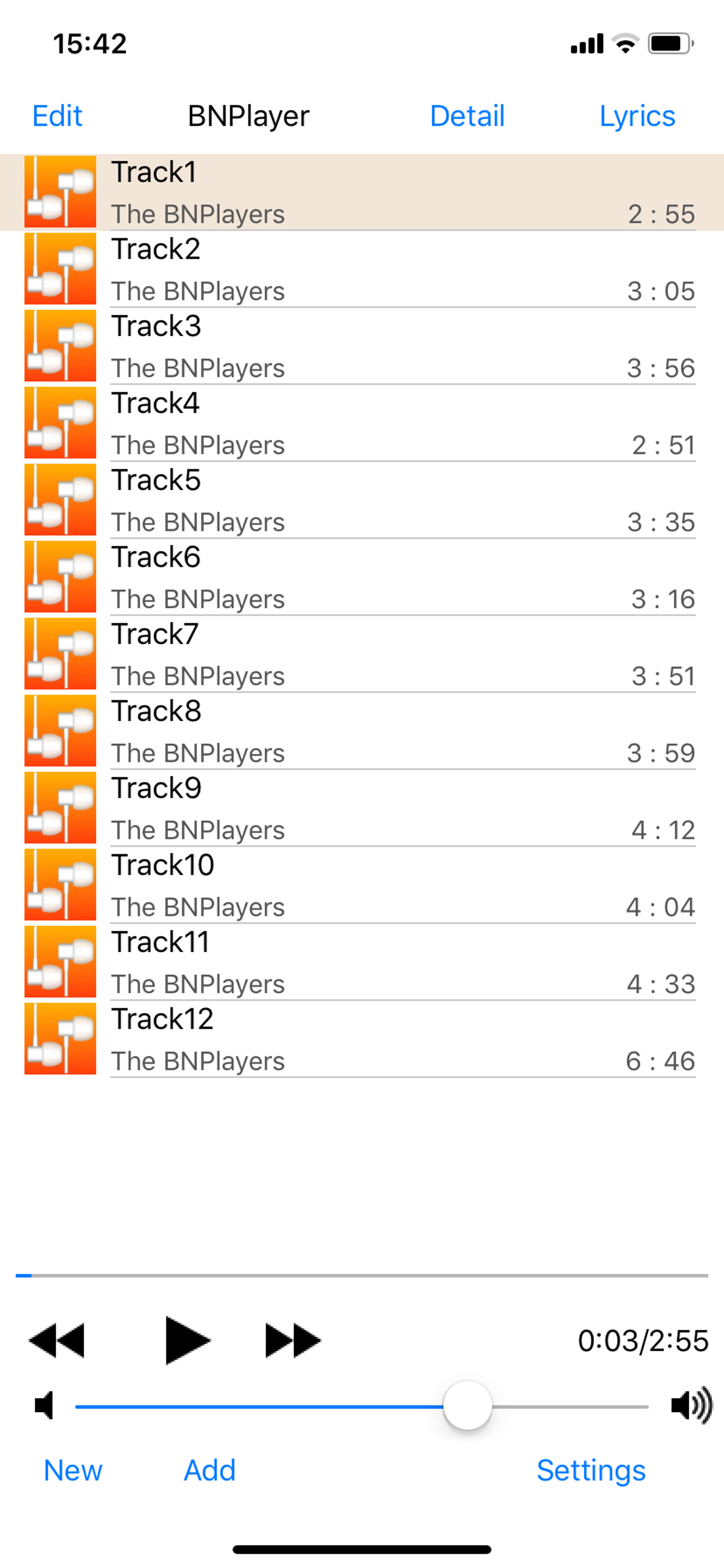 BNPlayer Light