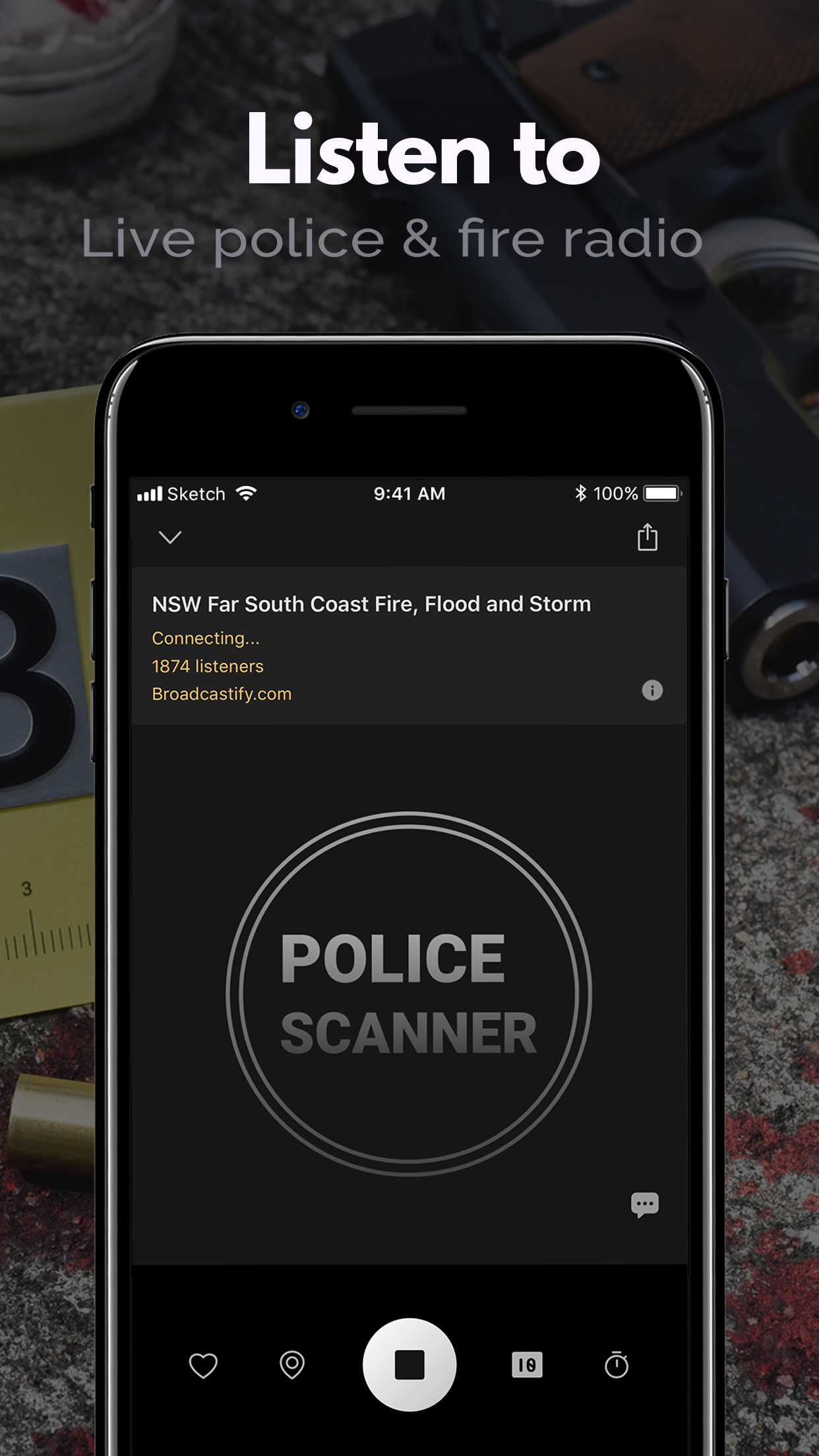 Police Scanner: Fire Radio screenshot 3
