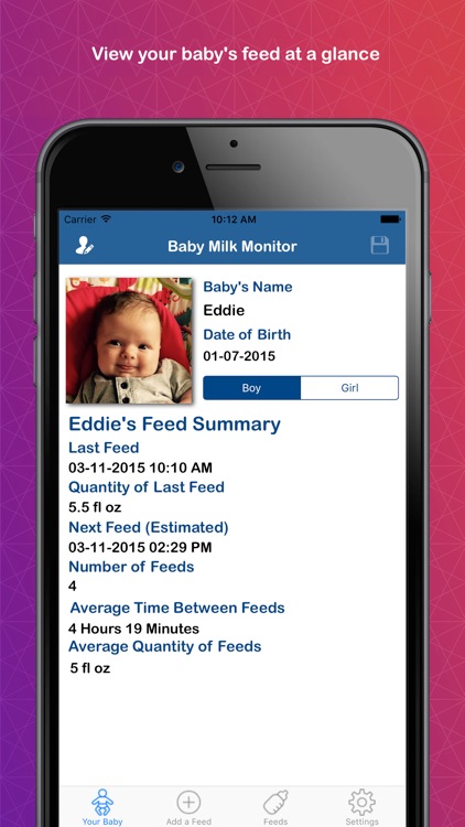 AI Baby Tracker: Breast Bottle