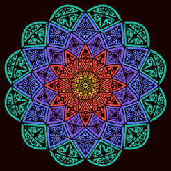 ‎Mandala Maker: symmetry doodle