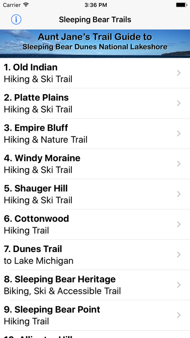 Screenshot #1 pour Sleeping Bear Trails