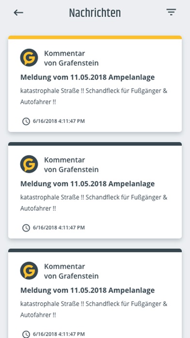 Screenshot #1 pour DU BIST GEMEINDE! Mängelmelder