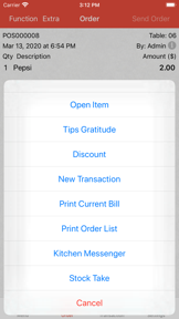 Mobi POS - Point of Sale screenshot