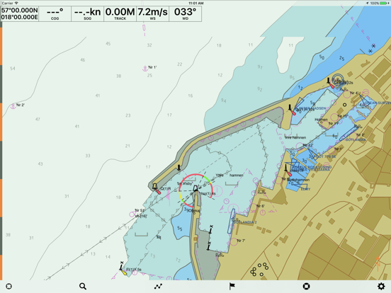 Seapilot iPad app afbeelding 1