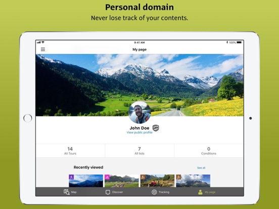 Outdooractive: navigatie GPS iPad app afbeelding 7