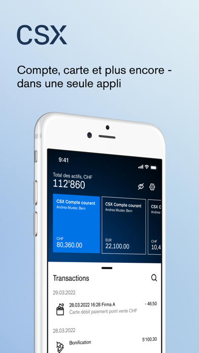 Screenshot #1 pour Credit Suisse – CSX