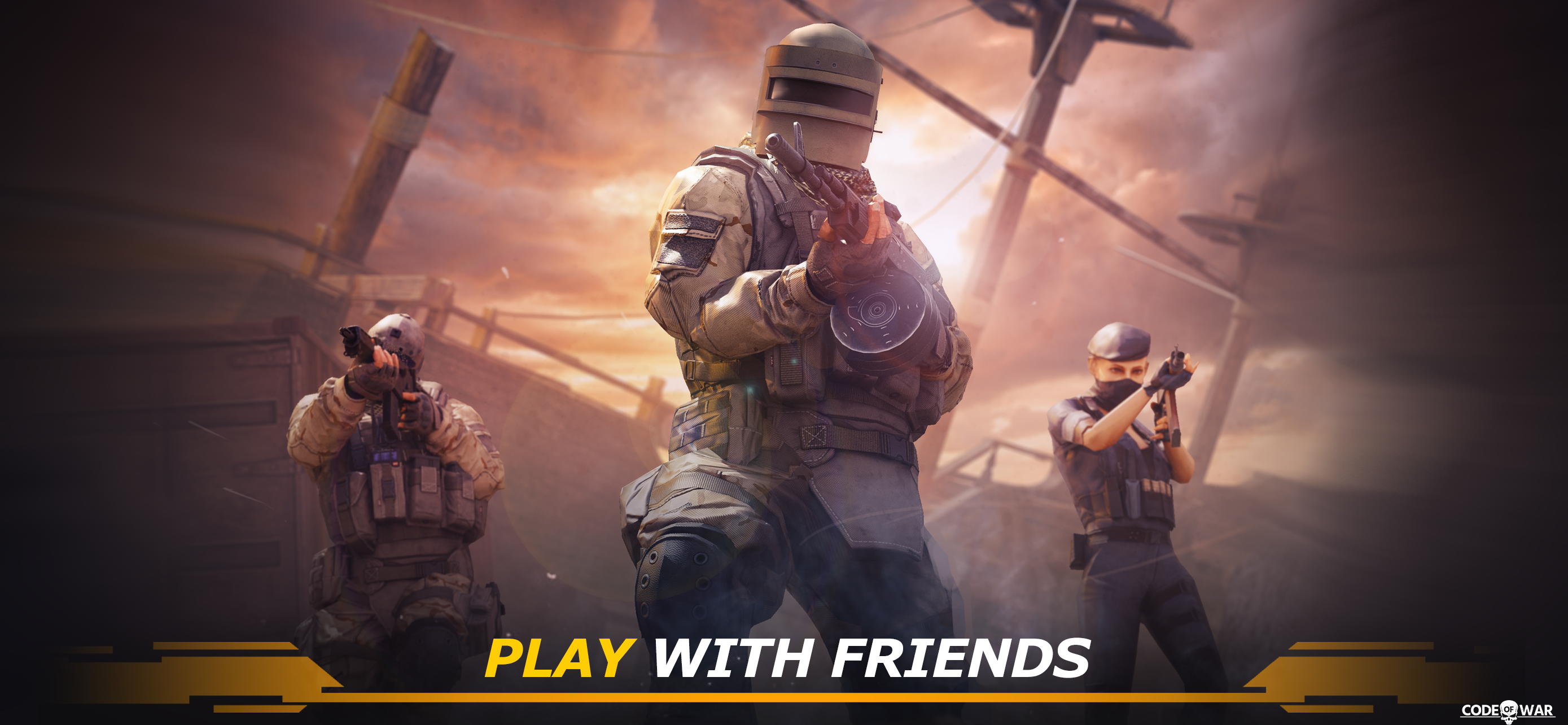 Code of War: Shooting Games 3D