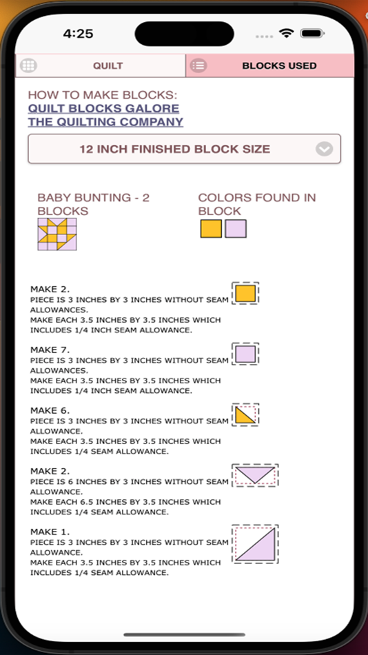#7. Quilt Pattern Creator (iOS) 由: Sand Castle Designs, Inc