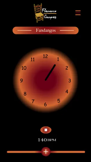 Captura de pantalla de Flamenco Compás en iPhone 4