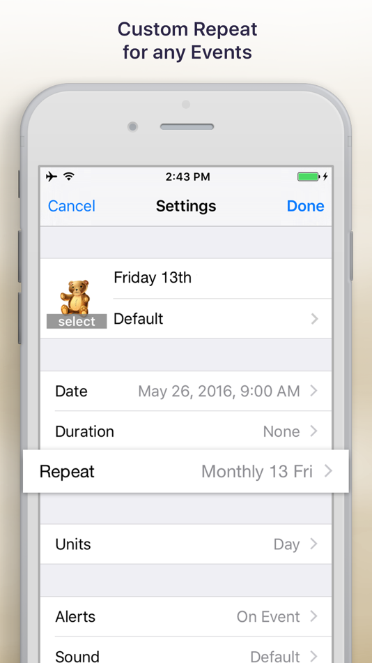 #3. Reminder & Countdown Pro (iOS) 由: Sergey Astakhov