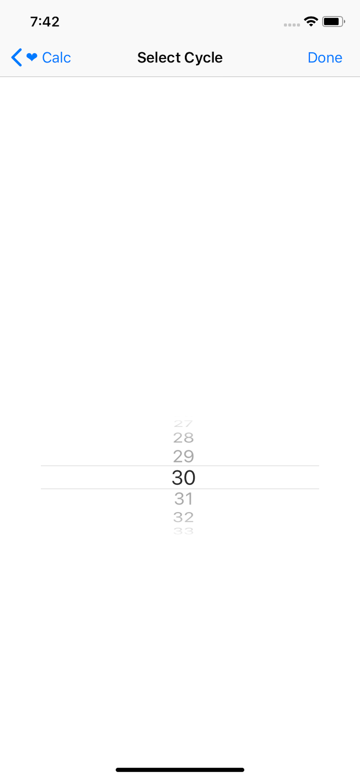 Ovulation calculator (cycle) screenshot 3
