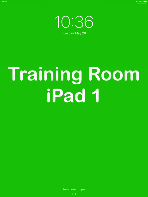 Screen Label iPad screenshot 1 - Utilities app