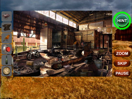 Ghost Town Hidden Objects iPad screenshot