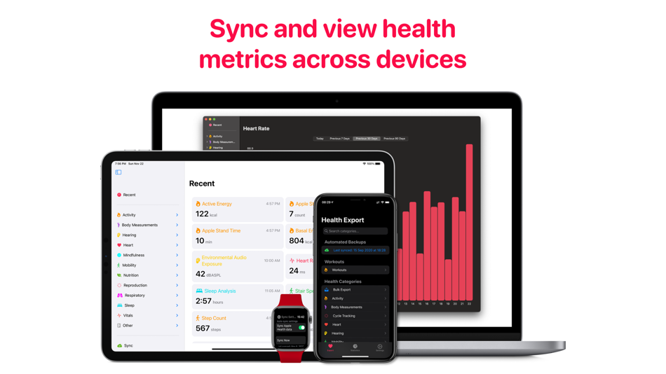 #8. Health Auto Export - JSON+CSV (macOS) 由: Lybron Sobers