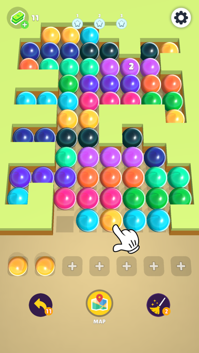 Screenshot #2 pour Magico 3D Jeu de match amusant