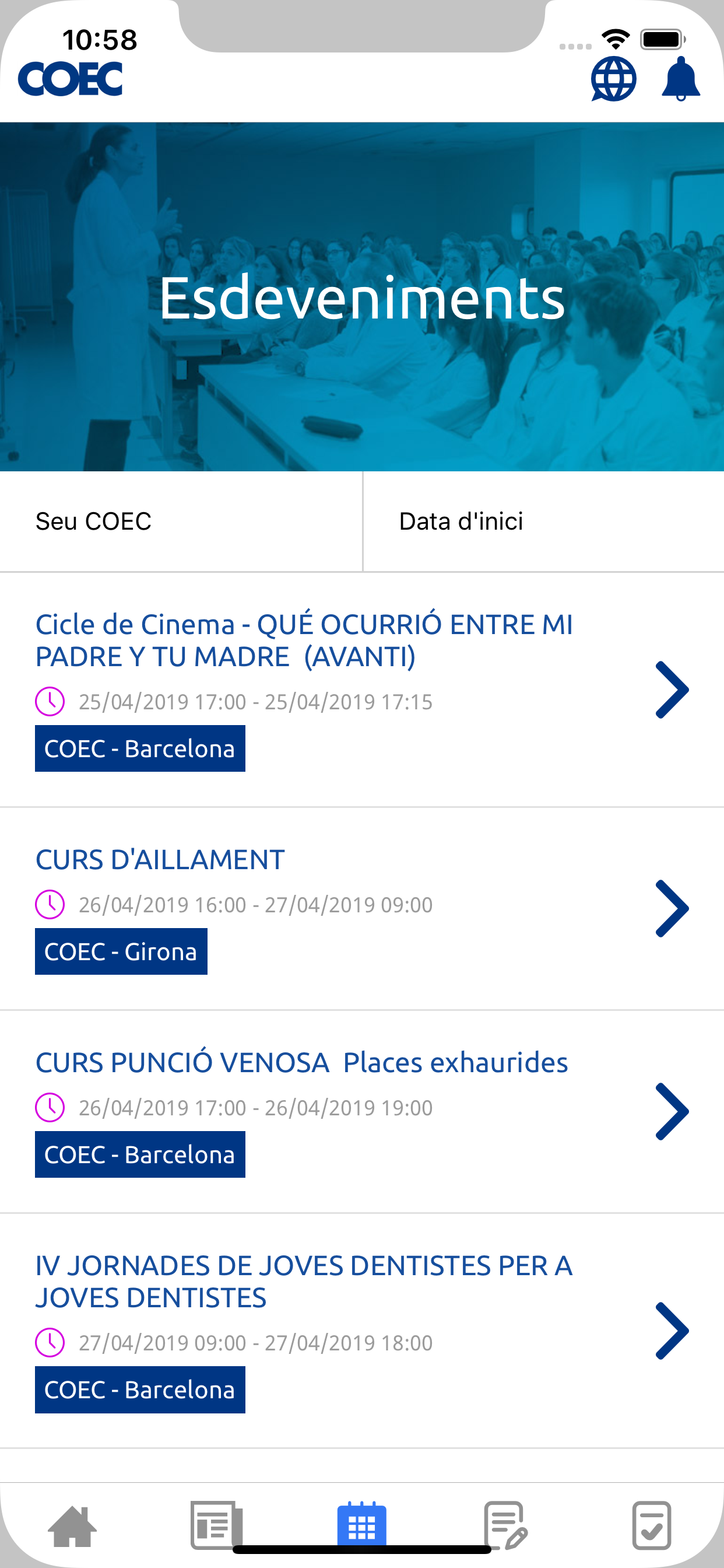 COEC APP screenshot 4