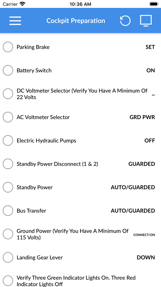 #1. Boeing 737 NGX Checklist (iOS) 由: Gorasiya Vishal Nanjibhai