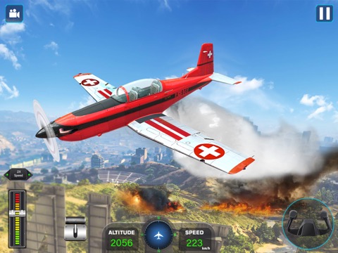 Army Airplane Flying Simulatorのおすすめ画像6