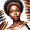 Black Beauty Coloring book icon