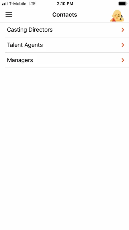 Actor Genie App screenshot 3 of 5