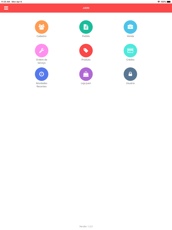 Jueri iPad screenshot 1 - Business app