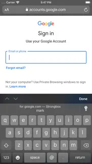 strongbox - password manager iphone screenshot 4